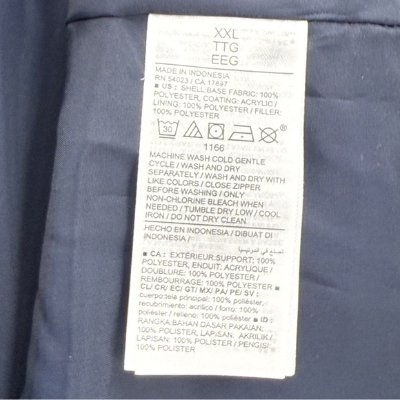 Men's Old Navy Hooded Puffer Jacket, XXL - Picture 9 of 10